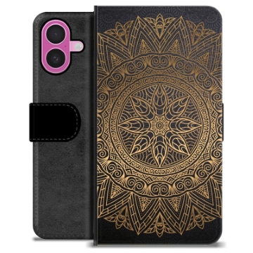 iPhone 16 Plus Premium Lommebok-deksel - Mandala