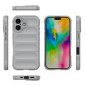 iPhone 16 Plus Rugged TPU-deksel - Lysegrå
