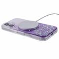 iPhone 16 Plus Sparkle Glow MagSafe-deksel - Lilla