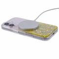 iPhone 16 Plus Sparkle Glow MagSafe-deksel - Gul