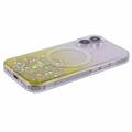 iPhone 16 Plus Sparkle Glow MagSafe-deksel - Gul
