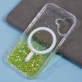 iPhone 16 Plus Sparkle Glow MagSafe-deksel - Gul