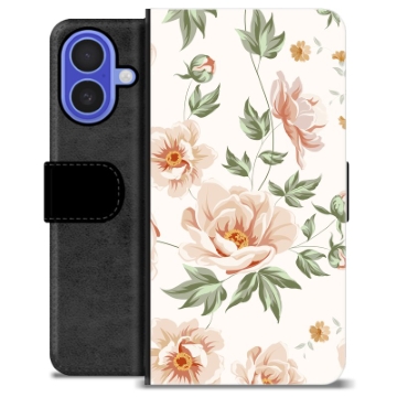 iPhone 16 Premium Lommebok-deksel - Floral