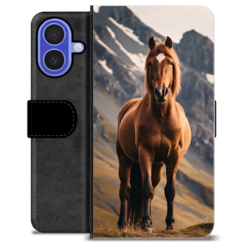iPhone 16 Premium Lommebok-deksel - Hest