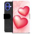 iPhone 16 Premium Lommebok-deksel - Love