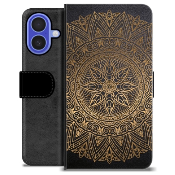 iPhone 16 Premium Lommebok-deksel - Mandala
