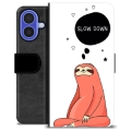 iPhone 16 Premium Lommebok-deksel - Slow Down