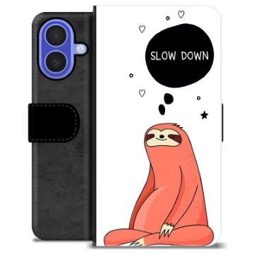 iPhone 16 Premium Lommebok-deksel - Slow Down