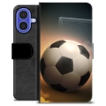 iPhone 16 Premium Lommebok-deksel - Fotball