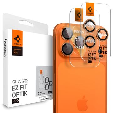 iPhone 16 Pro/16 Pro Max/17 Pro/17 Pro Max Spigen Glas.tR Ez Fit Optik Pro Kamera Linse Beskytter