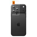 iPhone 16 Pro/16 Pro Max/17 Pro/17 Pro Max Spigen Glas.tR Ez Fit Optik Pro Kamera Linse Beskytter - Silver
