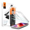 iPhone 16 Pro/17/17 Pro/18 Pro Spigen Glas.tR EZ Fit Pro Beskyttelsesglass - 2 Stk. - Klar