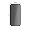 iPhone 16 Pro/17/17 Pro Tech-Protect Glass Spy+ Privacy Beskyttelsesglass - 2 stk. - Svart