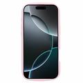 iPhone 16 Pro Candy Color Wavy TPU-deksel - Rosa
