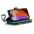iPhone 16 Pro Caseme C30 Multifunksjonell Lommebok-deksel - Blå