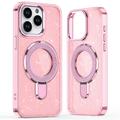 iPhone 16 Pro Glitter Hybrid-deksel med kickstand - MagSafe-kompatibel