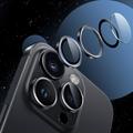 iPhone 16 Pro/16 Pro Max Hofi Camring Pro+ Kameralinsebeskytter - Svart Kant