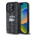 iPhone 16 Pro Lacoste Blend Monogram-deksel - MagSafe-kompatibelt - Svart