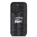 iPhone 16 Pro Lacoste Blend Monogram-deksel - MagSafe-kompatibelt - Svart