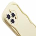 iPhone 16 Pro Max Candy Color Wavy TPU-deksel - Gul
