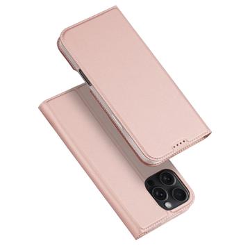 iPhone 16 Pro Max Dux Ducis Skin Pro Flip-deksel - Rosa