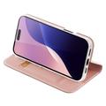 iPhone 16 Pro Max Dux Ducis Skin Pro Flip-deksel - Rosa