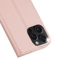 iPhone 16 Pro Max Dux Ducis Skin Pro Flip-deksel - Rosa