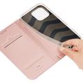 iPhone 16 Pro Max Dux Ducis Skin Pro Flip-deksel - Rosa