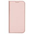 iPhone 16 Pro Max Dux Ducis Skin Pro Flip-deksel - Rosa