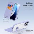 iPhone 16 Pro Max Dux Ducis Skin X Pro magnetisk flip-deksel - Lilla