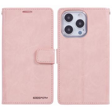 iPhone 16 Pro Max Mercury Goospery Blue Moon lommebokveske - rosa