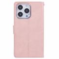 iPhone 16 Pro Max Mercury Goospery Blue Moon lommebokveske - rosa
