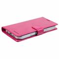 iPhone 16 Pro Max Mercury Goospery Blue Moon lommebokveske - Varm Rosa