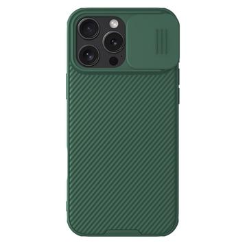 iPhone 16 Pro Max Nillkin CamShield Pro Hybrid-deksel - Grønn