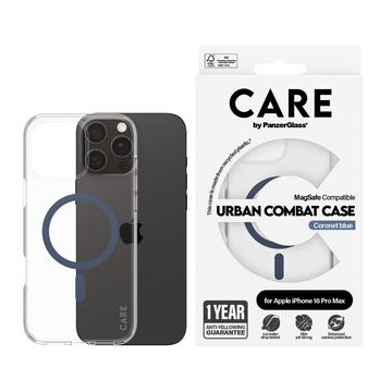 iPhone 16 Pro Max PanzerGlass Care Transparent Urban Combat Deksel - MagSafe-kompatibel