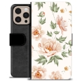 iPhone 16 Pro Max Premium Lommebok-deksel - Floral