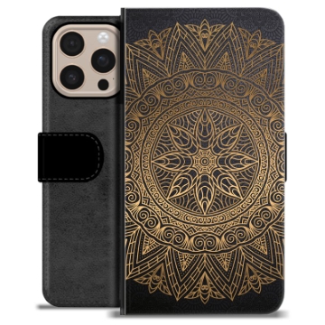 iPhone 16 Pro Max Premium Lommebok-deksel - Mandala