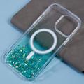 iPhone 16 Pro Max Sparkle Glow MagSafe-deksel - Grønn
