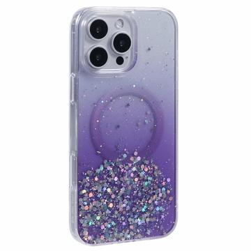 iPhone 16 Pro Max Sparkle Glow MagSafe-deksel - Lilla