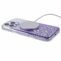 iPhone 16 Pro Max Sparkle Glow MagSafe-deksel - Lilla