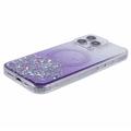 iPhone 16 Pro Max Sparkle Glow MagSafe-deksel - Lilla