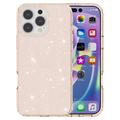 iPhone 16 Pro Max Stylish Glitter Series Hybrid-deksel - Gull