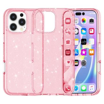 iPhone 16 Pro Max Stylish Glitter Series Hybrid-deksel