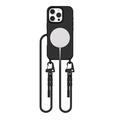 iPhone 16 Pro Max Tech-Protect MagNecklace MagSafe Deksel - svart