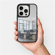 iPhone 16 Pro Speil-deksel - MagSafe-kompatibel - Svart