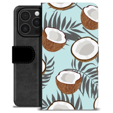 iPhone 16 Pro Premium Lommebok-deksel - Kokosnøtt