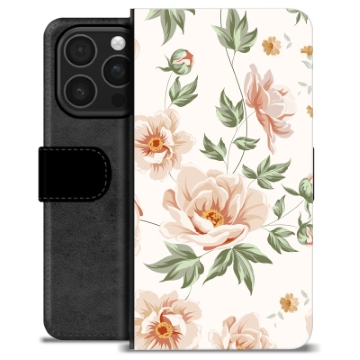 iPhone 16 Pro Premium Lommebok-deksel - Floral