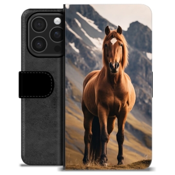 iPhone 16 Pro Premium Lommebok-deksel - Hest
