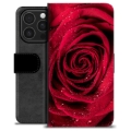 iPhone 16 Pro Premium Lommebok-deksel - Rose