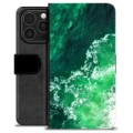 iPhone 16 Pro Premium Lommebok-deksel - Bølger